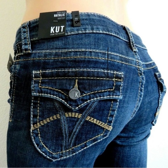 Kut from the Kloth Denim - KUT from the KLOTH Jeans Women Natalie Bootcut Blue Denim Plus Size 16 x 35 NWT